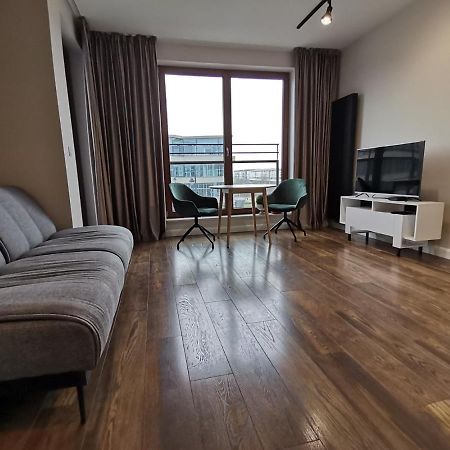 Nowoczesny Apartament Z Widokiem Lägenhet Warszawa Exteriör bild